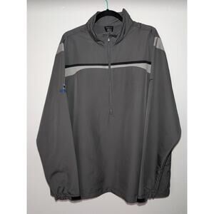 Nike Official PGA Golf Windbreaker Half Zip Pullover Woven Knit Stretch NWT XXL